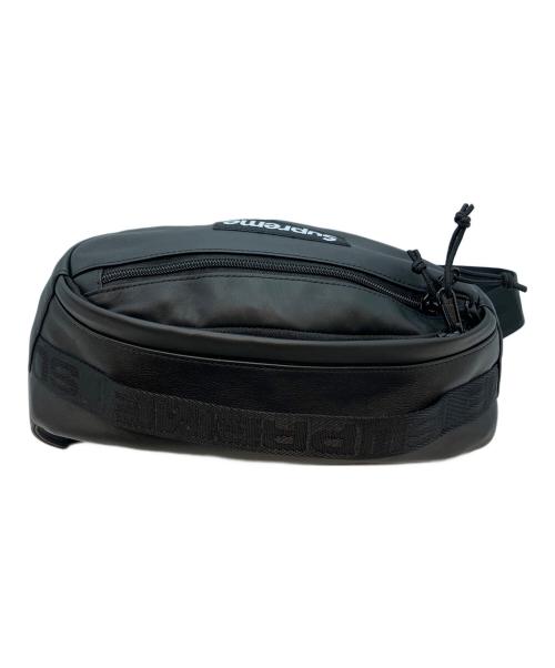 SUPREME（シュプリーム）SUPREME (シュプリーム) Leather Waist Bag FW24 ウエストバッグ ブラックの古着・服飾アイテム