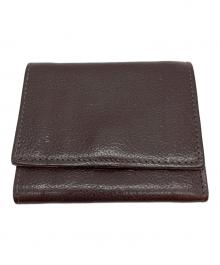 IL BISONTE（イル ビゾンテ）の古着「レザー3つ折り財布」｜ブラウン