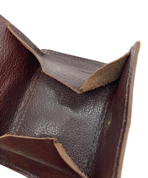 IL BISONTE（イル ビゾンテ）IL BISONTE (イル ビゾンテ) レザー3つ折り財布 ブラウンの古着・服飾アイテム