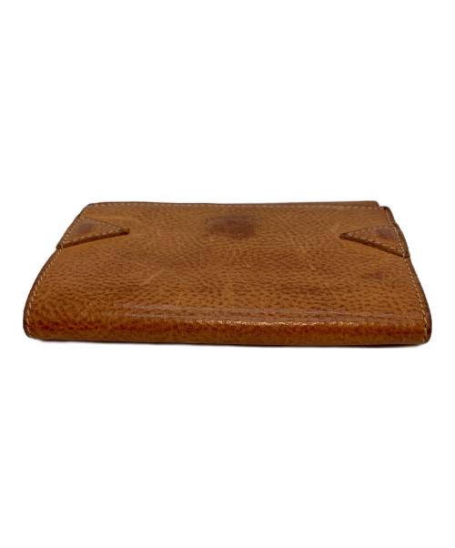 IL BISONTE（イル ビゾンテ）IL BISONTE (イル ビゾンテ) レザー3つ折り財布 キャメルの古着・服飾アイテム