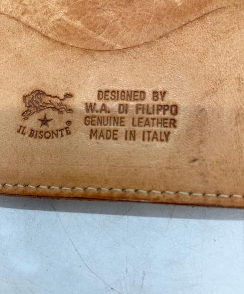 IL BISONTE（イル ビゾンテ）IL BISONTE (イル ビゾンテ) レザー3つ折り財布 キャメルの古着・服飾アイテム
