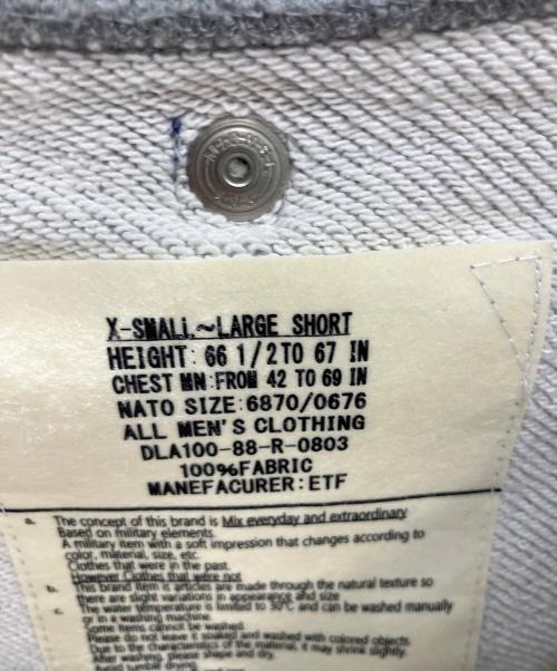 elephant TRIBAL fabrics（エレファントトライバルファブリックス）elephant TRIBAL fabrics (エレファントトライバルファブリックス) IT S OF SWEAT スウェット グレー サイズ:Sの古着・服飾アイテム
