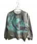 elephant TRIBAL fabrics（エレファントトライバルファブリックス）の古着「MARBLE PRINT SWEAT スウェット」｜グレー×グリーン