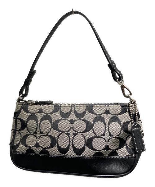 COACH（コーチ）COACH (コーチ) E052 アクセサリーポーチ ブラックの古着・服飾アイテム