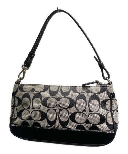 COACH（コーチ）COACH (コーチ) E052 アクセサリーポーチ ブラックの古着・服飾アイテム