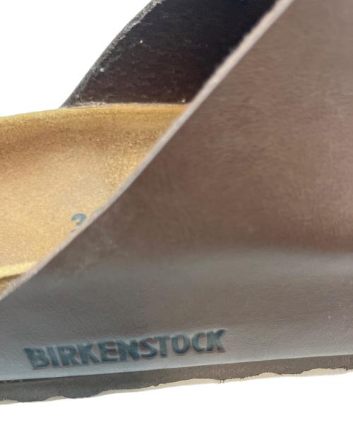 BIRKENSTOCK（ビルケンシュトック）BIRKENSTOCK (ビルケンシュトック) アリゾナ サンダル ブラウン サイズ:25cmの古着・服飾アイテム