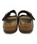 中古・古着 BIRKENSTOCK (ビルケンシュトック) アリゾナ サンダル ブラウン サイズ:25cm：6000円