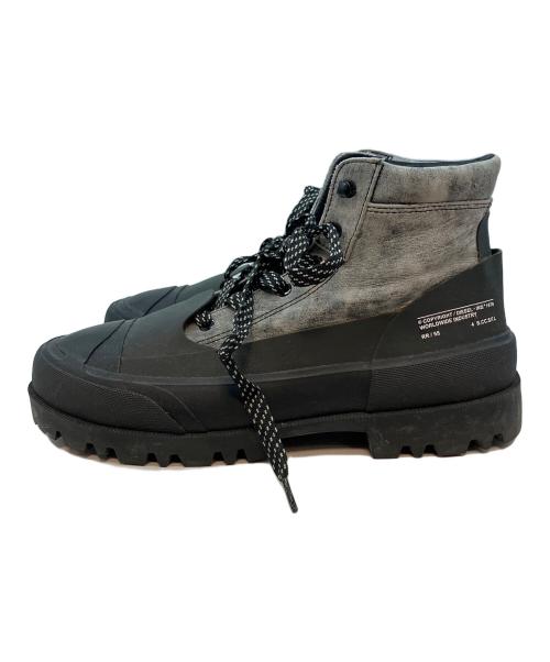 DIESEL（ディーゼル）DIESEL (ディーゼル) D-HIKO BT X ハイカットスニーカー グレー×ブラック サイズ:28cmの古着・服飾アイテム