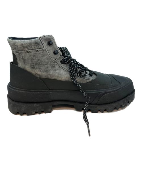 DIESEL（ディーゼル）DIESEL (ディーゼル) D-HIKO BT X ハイカットスニーカー グレー×ブラック サイズ:28cmの古着・服飾アイテム