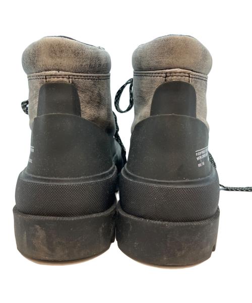 DIESEL（ディーゼル）DIESEL (ディーゼル) D-HIKO BT X ハイカットスニーカー グレー×ブラック サイズ:28cmの古着・服飾アイテム