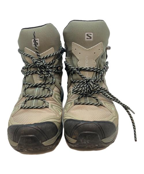 SALOMON（サロモン）SALOMON (サロモン) X Ultra 3 Mid GTX トレッキングシューズ オリーブ サイズ:24cmの古着・服飾アイテム