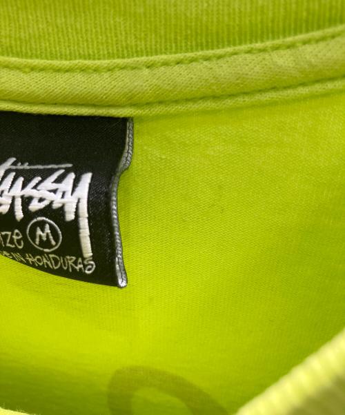 stussy（ステューシー）stussy (ステューシー) 半袖カットソー 黄緑 サイズ:Mの古着・服飾アイテム