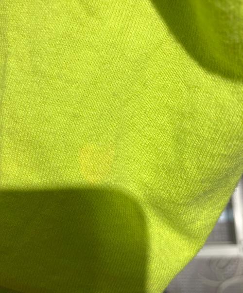 stussy（ステューシー）stussy (ステューシー) 半袖カットソー 黄緑 サイズ:Mの古着・服飾アイテム
