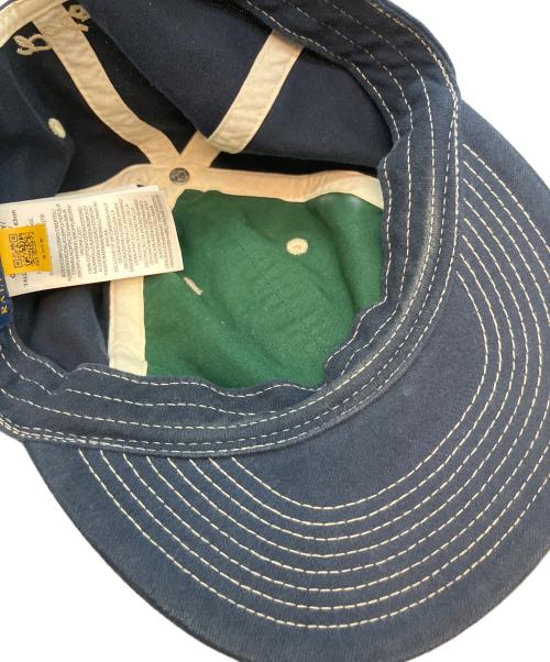 POLO RALPH LAUREN（ポロ・ラルフローレン）POLO RALPH LAUREN (ポロ・ラルフローレン) キャップ ネイビーの古着・服飾アイテム