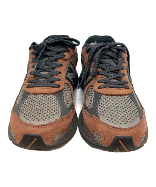 NEW BALANCE（ニューバランス）NEW BALANCE (ニューバランス) PECAN BROWN ローカットスニーカー ブラウン×グレー サイズ:27cmの古着・服飾アイテム