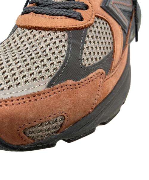 NEW BALANCE（ニューバランス）NEW BALANCE (ニューバランス) PECAN BROWN ローカットスニーカー ブラウン×グレー サイズ:27cmの古着・服飾アイテム