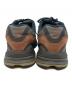 中古・古着 NEW BALANCE (ニューバランス) PECAN BROWN ローカットスニーカー ブラウン×グレー サイズ:27cm：10000円