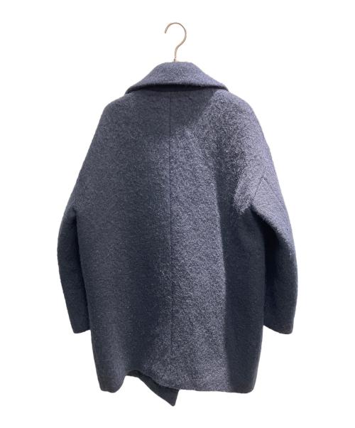 IENA（イエナ）IENA (イエナ) ウールモヘヤシャギーコート コート ネイビー サイズ:38の古着・服飾アイテム