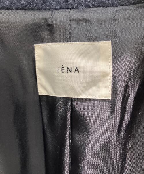 IENA（イエナ）IENA (イエナ) ウールモヘヤシャギーコート コート ネイビー サイズ:38の古着・服飾アイテム