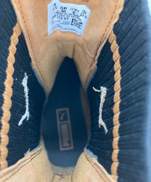 PUMA（プーマ）PUMA (プーマ) サイドゴアブーツ キャメル サイズ:22.5cmの古着・服飾アイテム