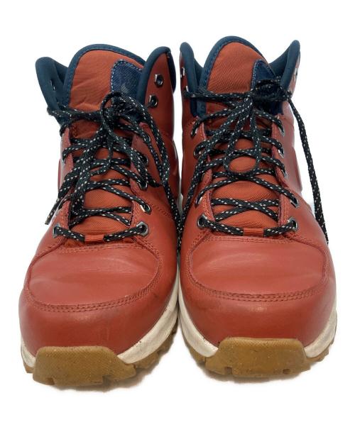 NIKE（ナイキ）NIKE (ナイキ) MANOA LEATHER SE (マノア レザー SE) ハイカットスニーカー オレンジ サイズ:27cmの古着・服飾アイテム