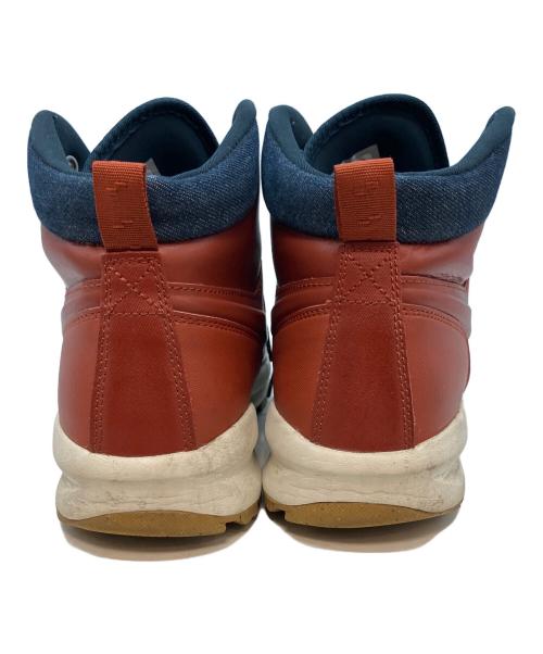 NIKE（ナイキ）NIKE (ナイキ) MANOA LEATHER SE (マノア レザー SE) ハイカットスニーカー オレンジ サイズ:27cmの古着・服飾アイテム