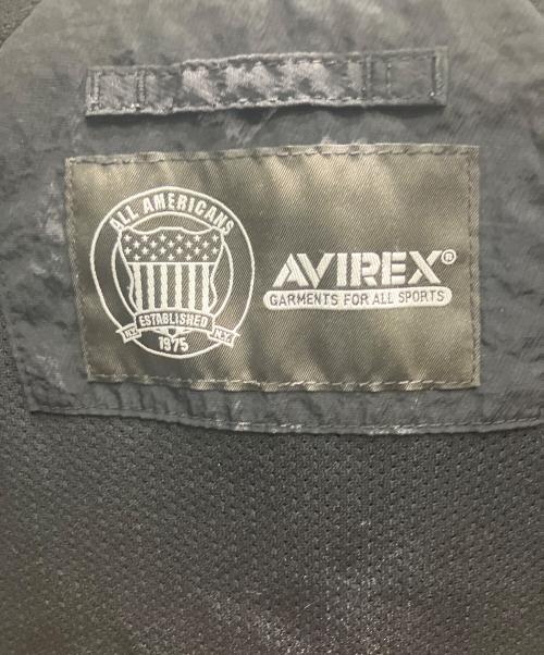 AVIREX（アヴィレックス）AVIREX (アヴィレックス) ナイロンジャケット ブラック サイズ:Lの古着・服飾アイテム