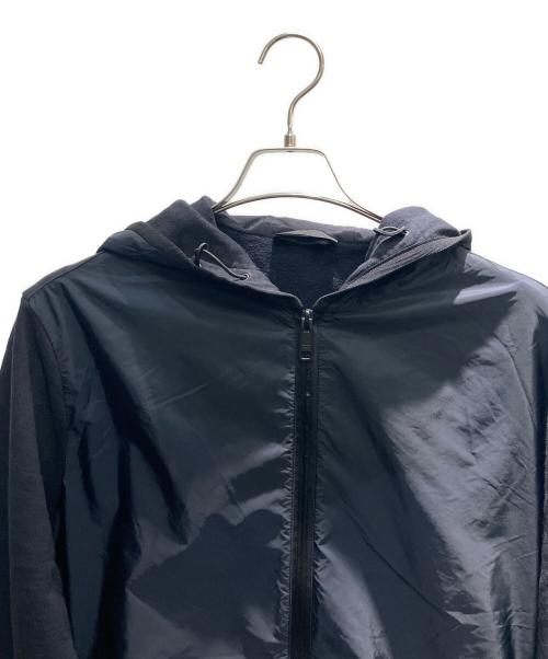 PRADA（プラダ）PRADA (プラダ) 切り替え ナイロンジャケット ネイビー サイズ:XLの古着・服飾アイテム
