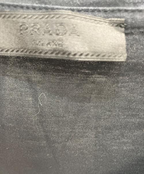 PRADA（プラダ）PRADA (プラダ) 半袖カットソー ブラック サイズ:XLの古着・服飾アイテム