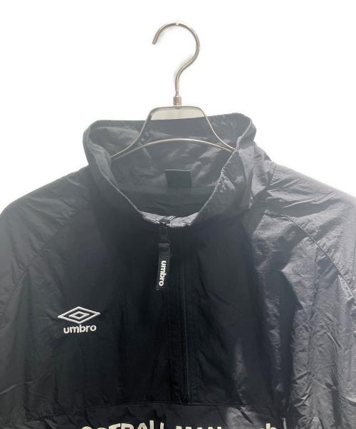 UMBRO（アンブロ）UMBRO (アンブロ) ナイロンジャケット ブラック サイズ:Mの古着・服飾アイテム