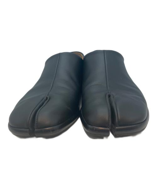 Maison Margiela（メゾンマルジェラ）Maison Margiela (メゾンマルジェラ) TABI BABOUCHE レザーシューズ ブラック サイズ:40の古着・服飾アイテム