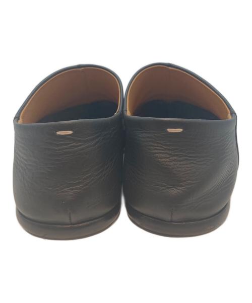 Maison Margiela（メゾンマルジェラ）Maison Margiela (メゾンマルジェラ) TABI BABOUCHE レザーシューズ ブラック サイズ:40の古着・服飾アイテム