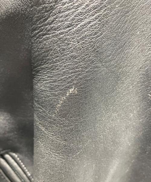 PERFECT by schott（パーフェクトバイショット）PERFECT by schott (パーフェクトバイショット) ダブルライダースジャケット ブラック サイズ:38の古着・服飾アイテム