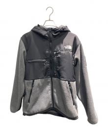 THE NORTH FACE（ザ ノース フェイス）の古着「デナリフーディ フリースジャケット」｜ブラック×グレー