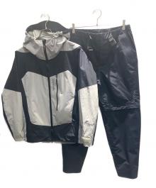 DAIWA（ダイワ）の古着「レインマックスデタッチャブルレインスーツ レインウェア」｜グレー×ブラック