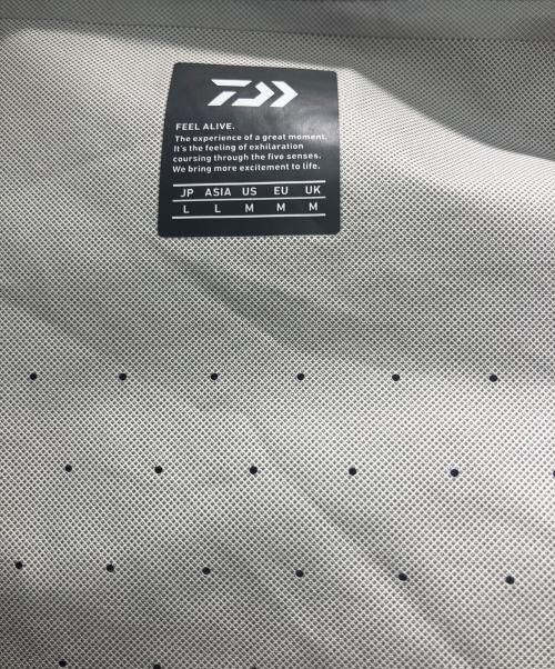DAIWA（ダイワ）DAIWA (ダイワ) レインマックスデタッチャブルレインスーツ レインウェア グレー×ブラック サイズ:Lの古着・服飾アイテム