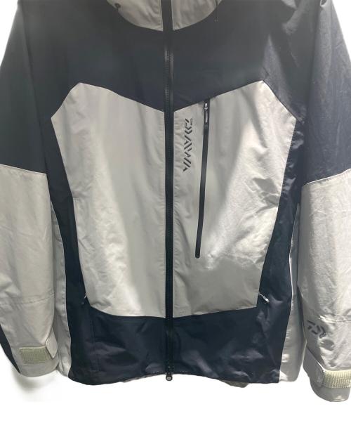DAIWA（ダイワ）DAIWA (ダイワ) レインマックスデタッチャブルレインスーツ レインウェア グレー×ブラック サイズ:Lの古着・服飾アイテム