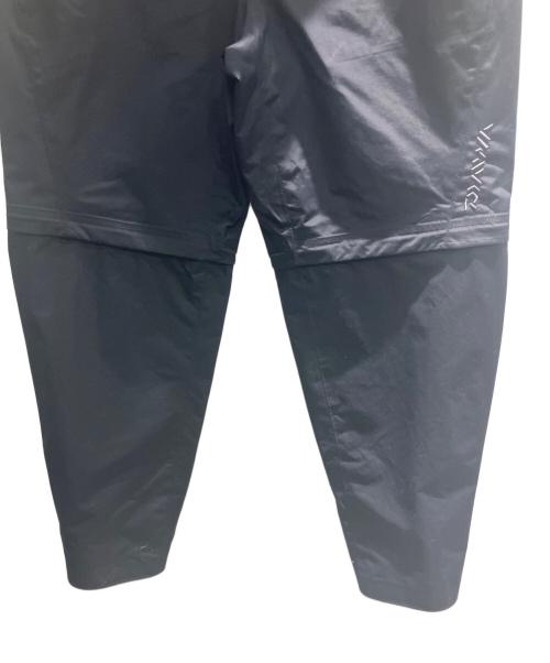 DAIWA（ダイワ）DAIWA (ダイワ) レインマックスデタッチャブルレインスーツ レインウェア グレー×ブラック サイズ:Lの古着・服飾アイテム