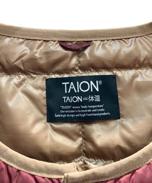 TAION（タイオン）TAION (タイオン) ダウンジャケット ボルドー サイズ:不明の古着・服飾アイテム
