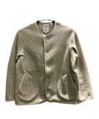 DANTONダントン）の古着「フリースジャケット」｜ベージュ