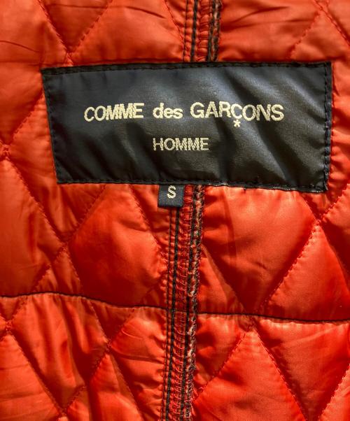 COMME des GARCONS HOMME（コムデギャルソン オム）COMME des GARCONS HOMME (コムデギャルソン オム) 14AW コットンウールアームパッチジャケット ネイビー サイズ:Sの古着・服飾アイテム