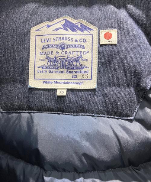 LEVI'S（リーバイス）LEVI'S (リーバイス) ダウンジャケット インディゴ サイズ:XSの古着・服飾アイテム