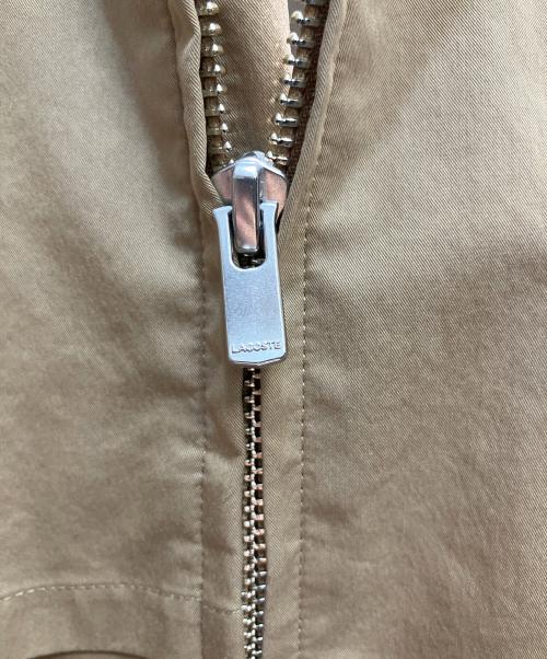 LACOSTE（ラコステ）LACOSTE (ラコステ) フーデッドコート ベージュ サイズ:36の古着・服飾アイテム