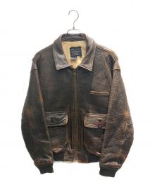 AVIREX（アヴィレックス）の古着「TYPE G-1 Jacket」｜ブラウン
