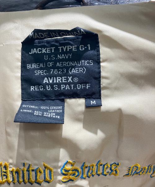 AVIREX（アヴィレックス）AVIREX (アヴィレックス) TYPE G-1 Jacket ブラウン サイズ:Mの古着・服飾アイテム