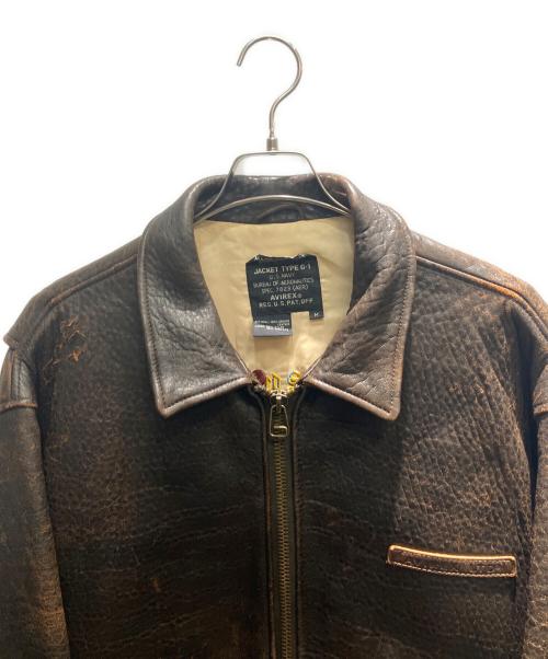 AVIREX（アヴィレックス）AVIREX (アヴィレックス) TYPE G-1 Jacket ブラウン サイズ:Mの古着・服飾アイテム