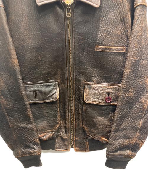 AVIREX（アヴィレックス）AVIREX (アヴィレックス) TYPE G-1 Jacket ブラウン サイズ:Mの古着・服飾アイテム