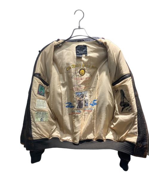AVIREX（アヴィレックス）AVIREX (アヴィレックス) TYPE G-1 Jacket ブラウン サイズ:Mの古着・服飾アイテム