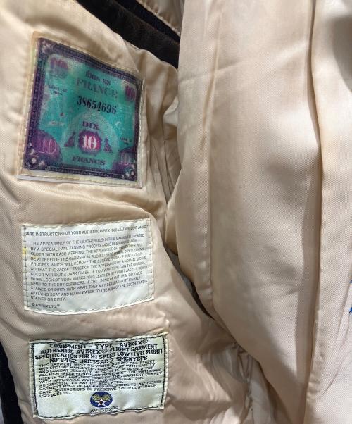 AVIREX（アヴィレックス）AVIREX (アヴィレックス) TYPE G-1 Jacket ブラウン サイズ:Mの古着・服飾アイテム