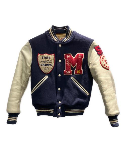 McCOY'S（マッコイズ）McCOY'S (マッコイズ) スタジャン ネイビー サイズ:34の古着・服飾アイテム
